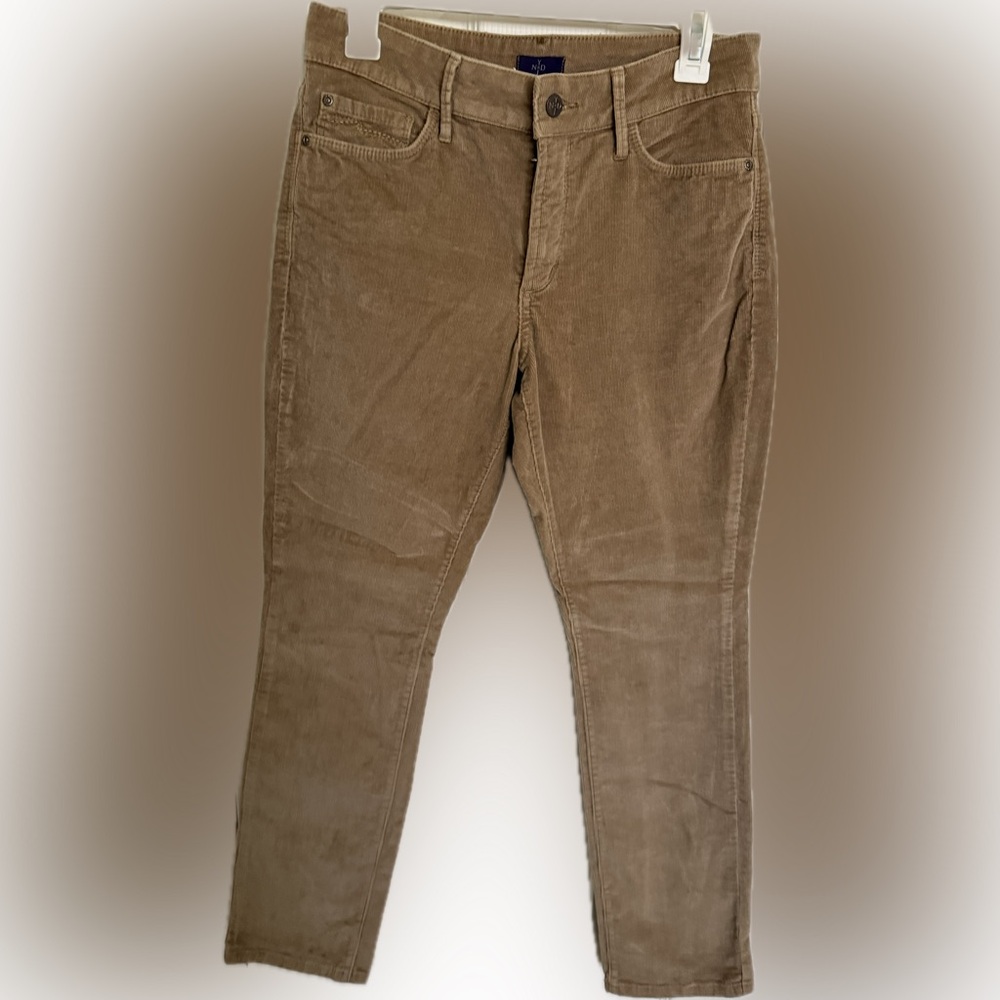 NYDJ Tan Corduroy Leggings, size 6 P